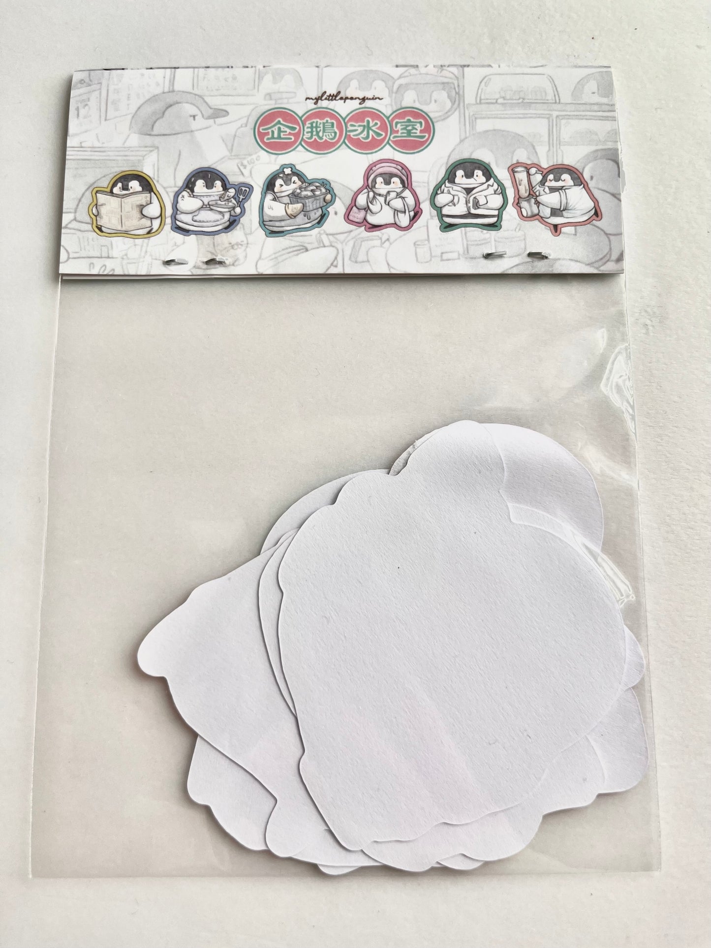My little penguin 小企鵝茶記系列・貼紙套裝|六款各一
