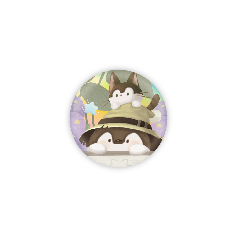 My Little Penguin 繡球花小企鵝系列 閃閃襟章（五款）