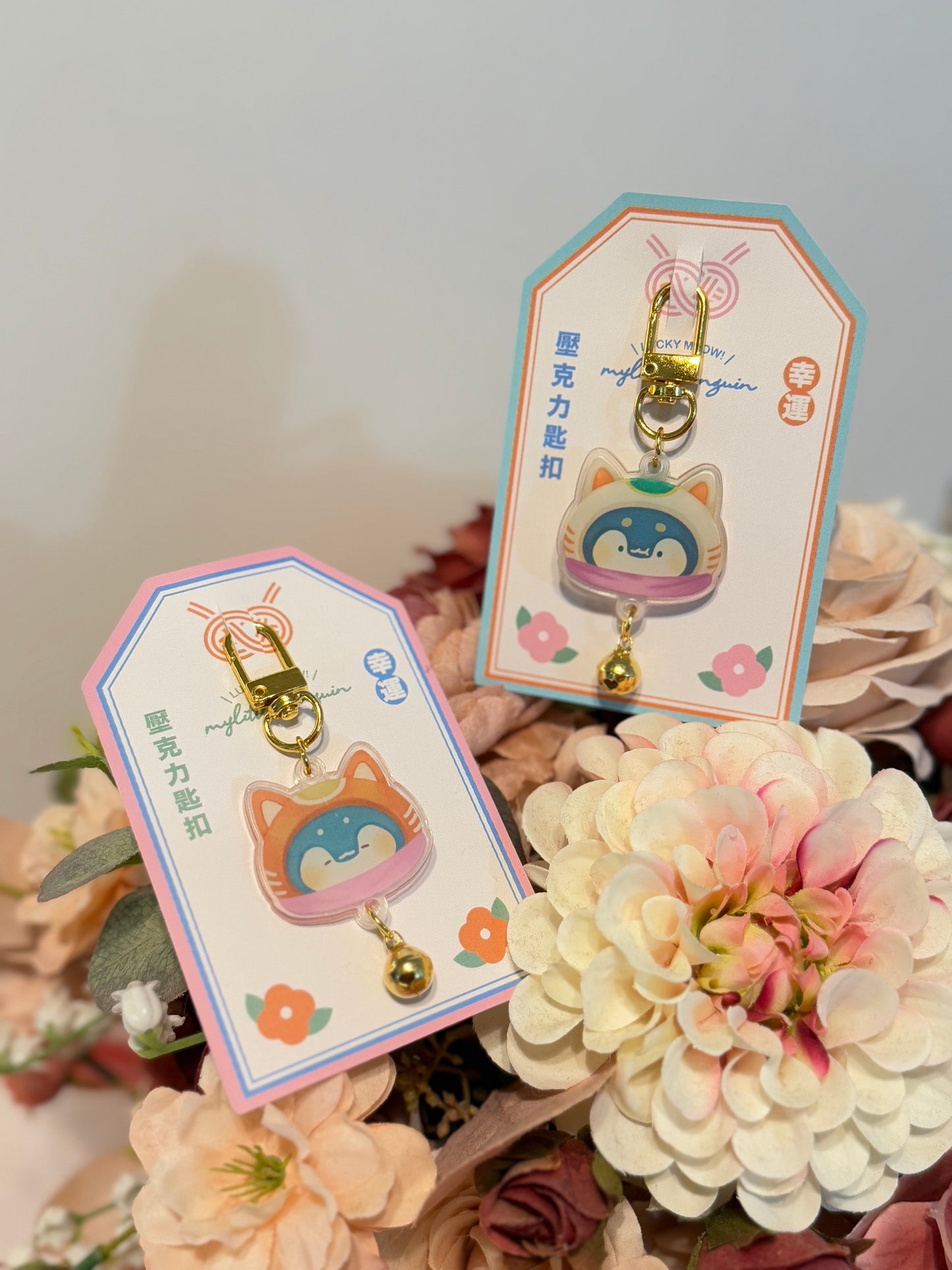 Lucky meow！招福小企鵝 ｜鈴鈴啷啷幸運吊飾