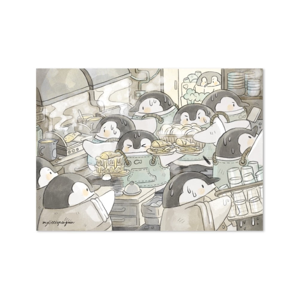 My Little Penguin 小企鵝冰室｜廚房明信片