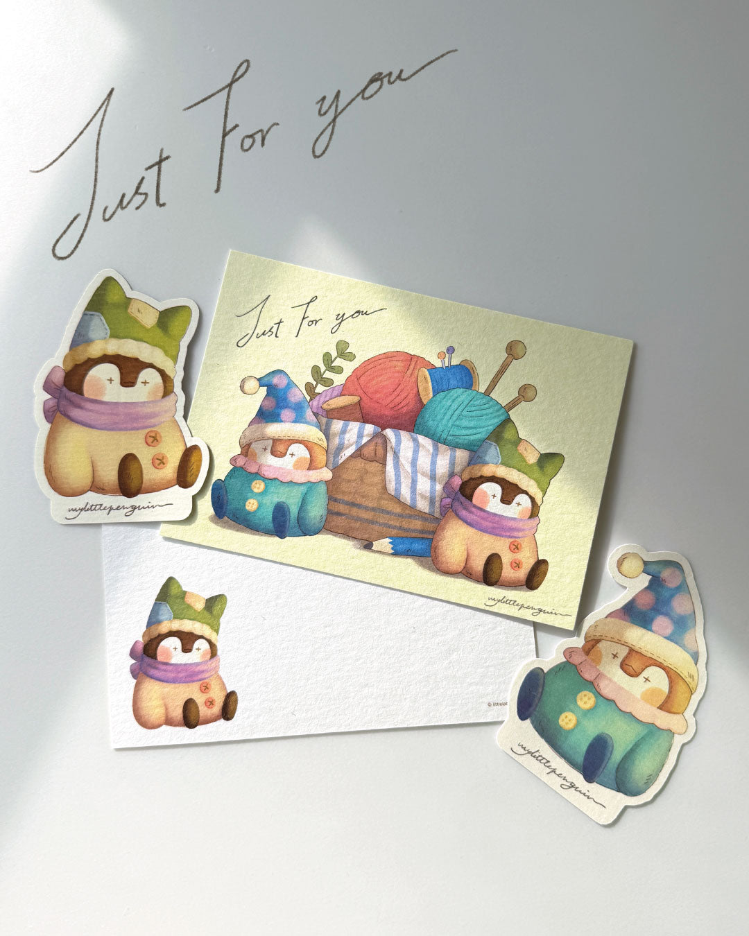 My little penguin 布偶小企鵝・明信片
