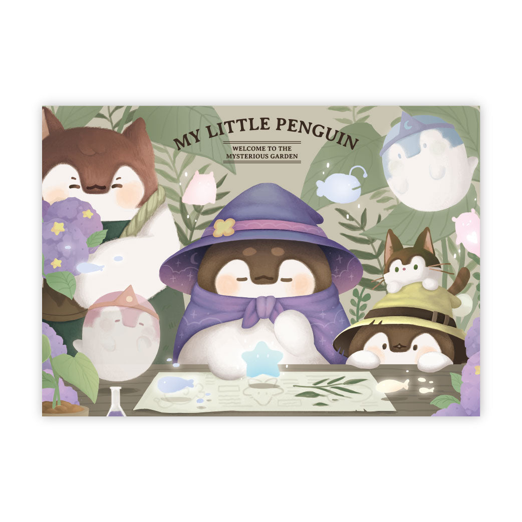 My Little Penguin 繡球花小企鵝 明信片